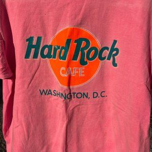 vintage Hard Rock Cafe Washington DC large single stitch save the planet